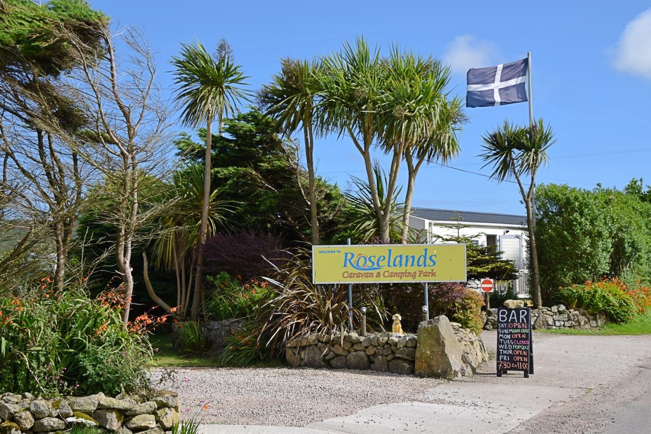 Roselands Caravan Park, Nr Lands End, Cornwall Сент-Джаст Екстер'єр фото