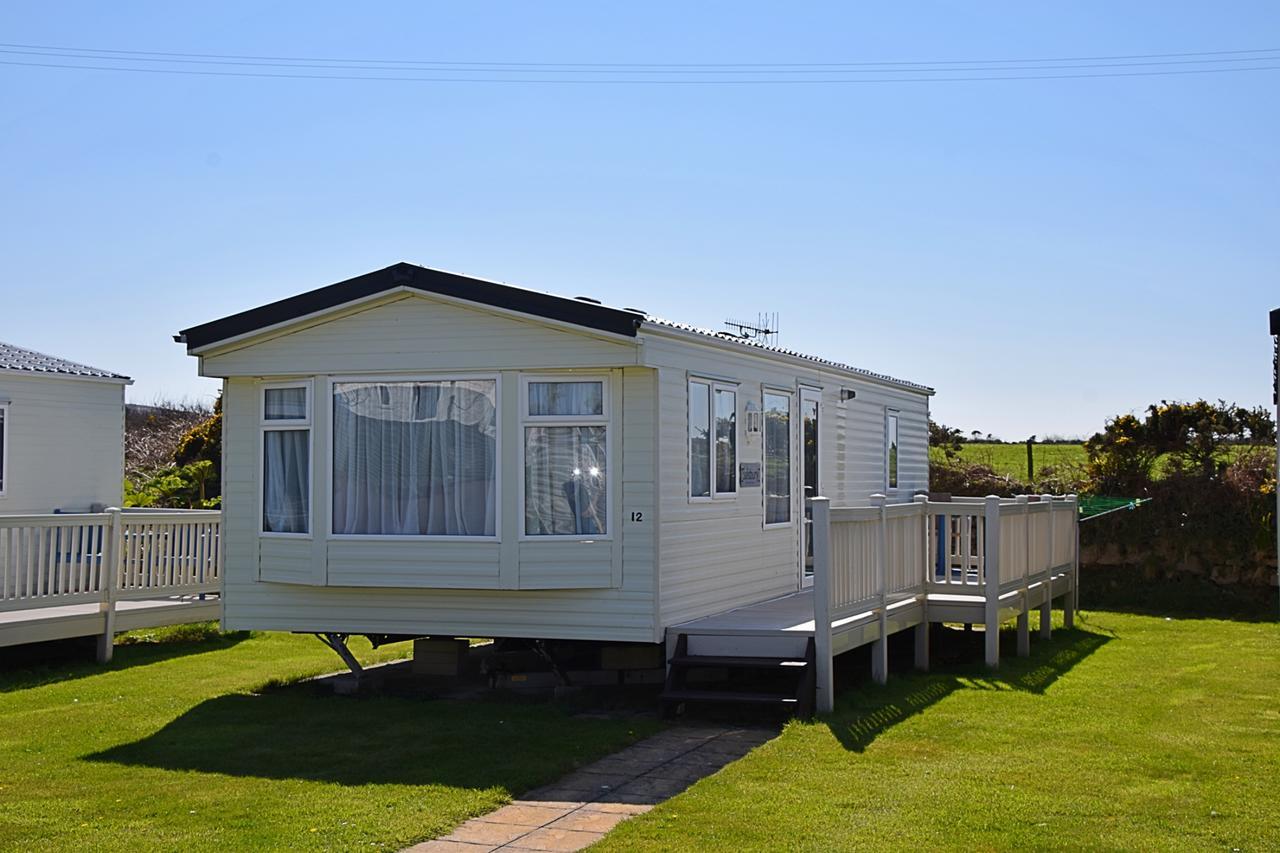 Roselands Caravan Park, Nr Lands End, Cornwall Сент-Джаст Екстер'єр фото
